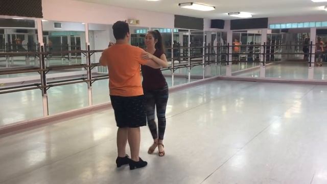 Learn how to dance! Rumba instructional video - Rumba box and slow underarm turn смотреть онлайн