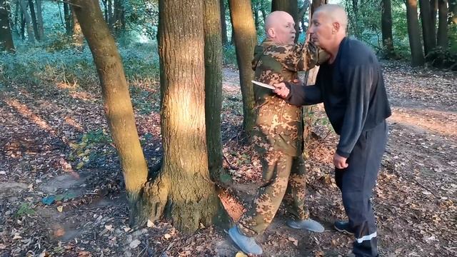 От угрозы ножом.Защитно атакующие действия потоком(без пауз).В.Н. Крючков смотреть онлайн