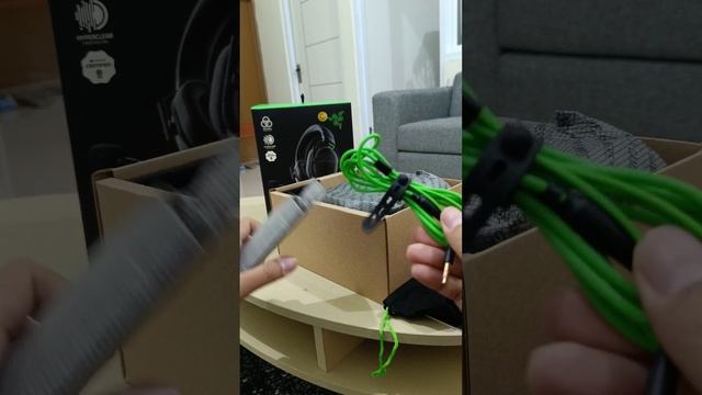 Unboxing headset gaming razer Blackshark V2 X #razer #gaming смотреть онлайн