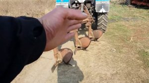 Навешивание и регулировка плуга ПЛН 3-35 на тракторе МТЗ 82.1