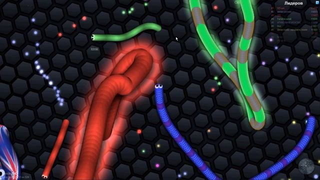 Игра Slither.IO. Обзор. смотреть онлайн