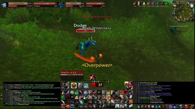 Near death experience alias got cocky while farming in Feralas смотреть онлайн