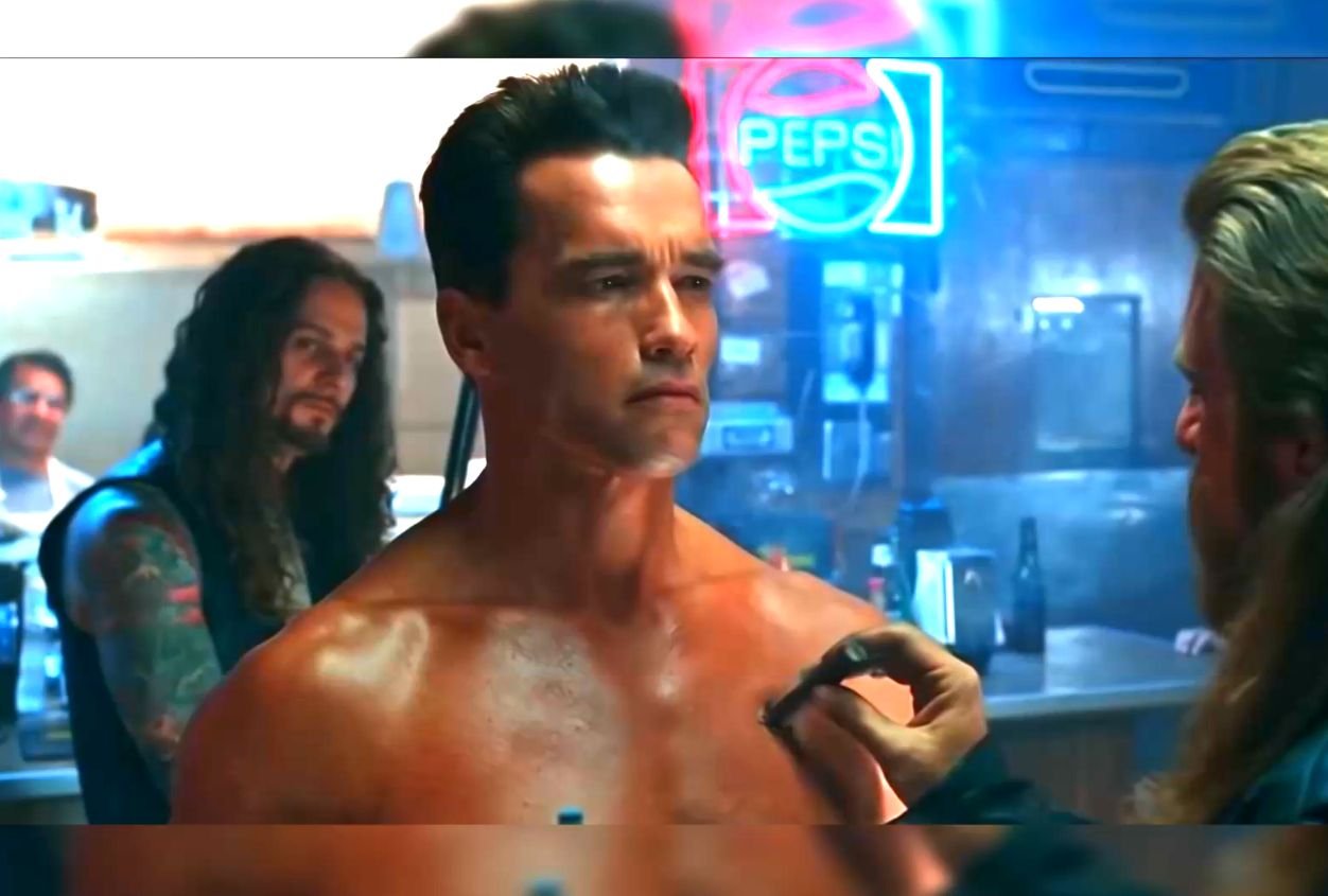 Давайте сравним Шварценеггера в разных частях "Терминатора" смотреть онлайн