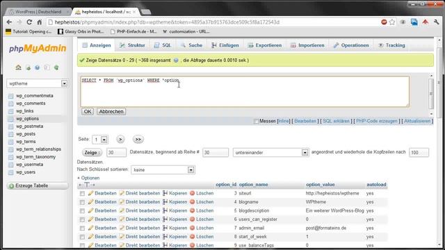 Wordpress funktioniert nicht mehr - Update über phpMyAdmin смотреть онлайн
