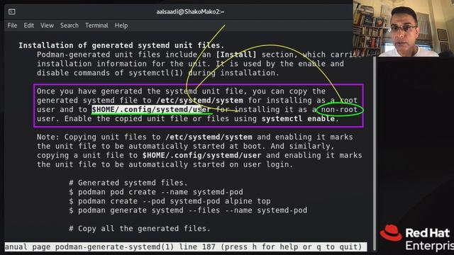 Autostart Containers with systemd(Arabic)Ep66–تشغيل التلقائي للحاويات باستعمال لينكس سيستم دي حلقة٦ смотреть онлайн