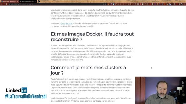 ? Kubernetes abandonne Docker ! #LaTrouvailleDuVendredi | 04/12/2020 | смотреть онлайн