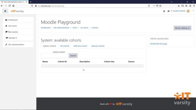Cohorts | Master Moodle | Lesson 04 смотреть онлайн