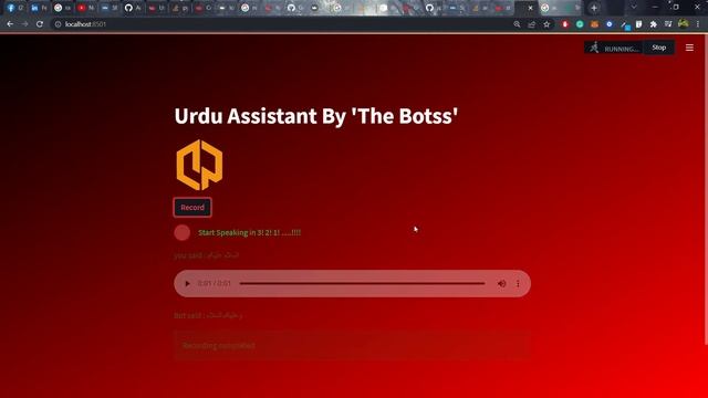 Voice Based Chatbot | DeepSpeech | urdu смотреть онлайн