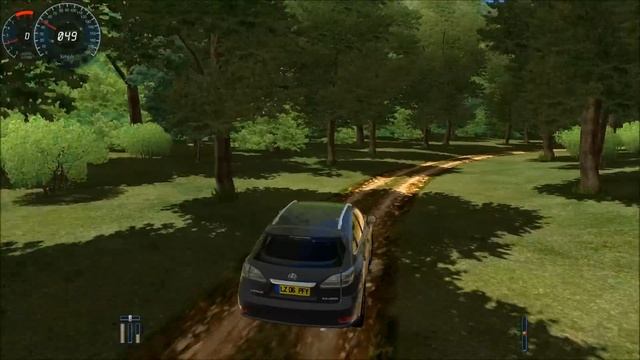 City Car Driving 1.3.3 Lexus RX450H [1080p] смотреть онлайн