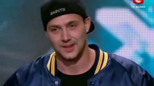 рэпер Олег Кензов офигительно исполнил Я люблю тебя до слёз Х-фактор