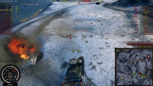 World of Tanks - Valentine II - 11 kills - 1 820 DMG смотреть онлайн
