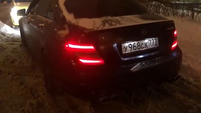 выхлоп W204 C350