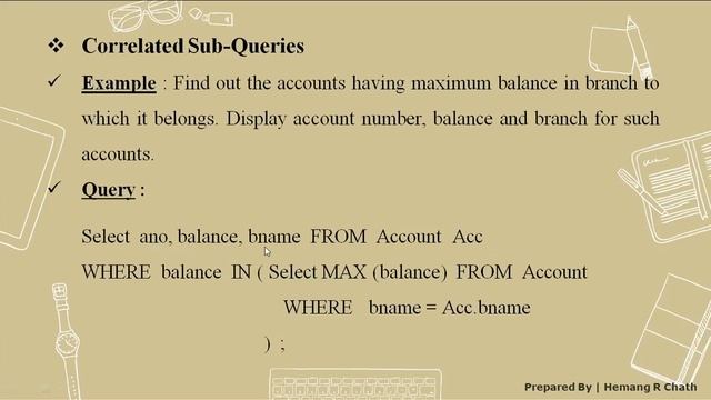 Correlated Sub-Queries #SQL #ORACLE #DBMS смотреть онлайн