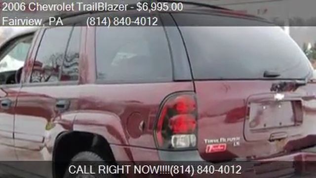 2006 Chevrolet TrailBlazer LS for sale in Fairview, PA 16415 смотреть онлайн