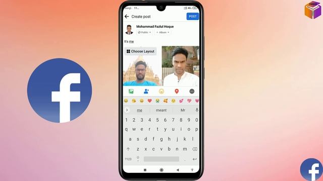 how to Make Image Presentation Layout Post on Facebook 2021 | F HOQUE | смотреть онлайн