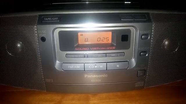 Panasonic RX-D50 Radio Cassette Recorder ( Boombox ). смотреть онлайн