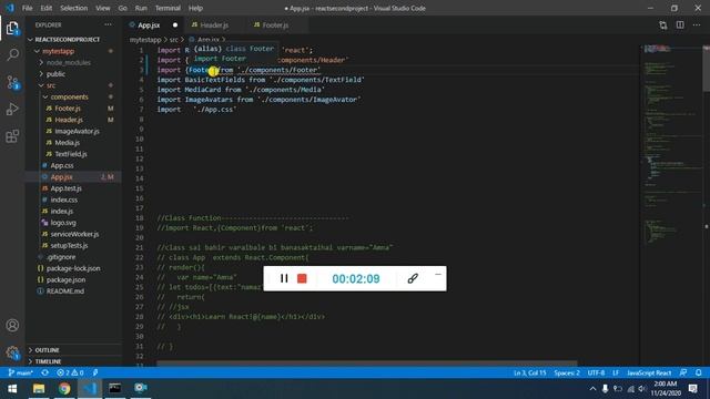 One File Multiples Class Export React смотреть онлайн