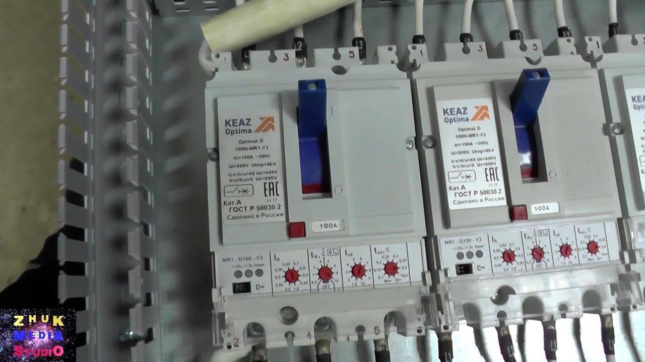 Автоматические выключатели Optimat D смотреть онлайн