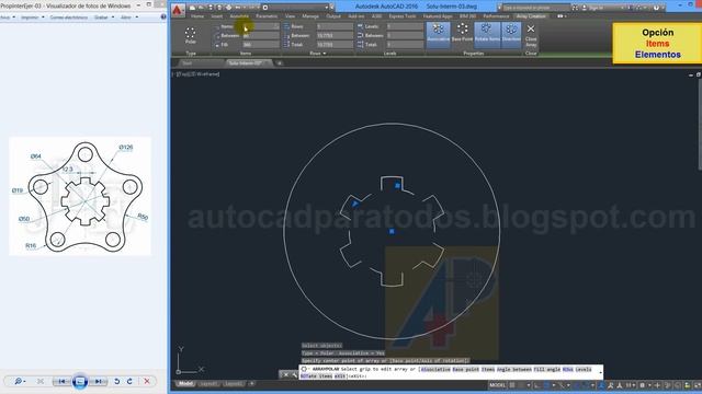 Solución Propuesto 03 - AutoCAD Intermedio смотреть онлайн