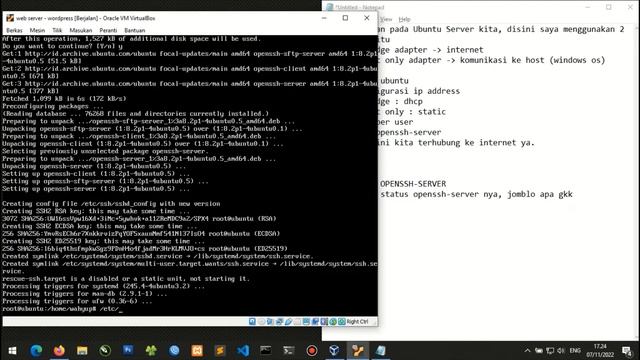 Install dan Konfigurasi SSH Server Ubuntu Server 20.04 смотреть онлайн