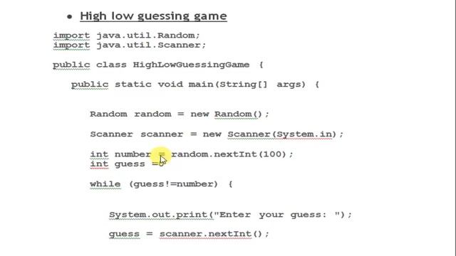 java high low guessing game programe urdu|hindi смотреть онлайн