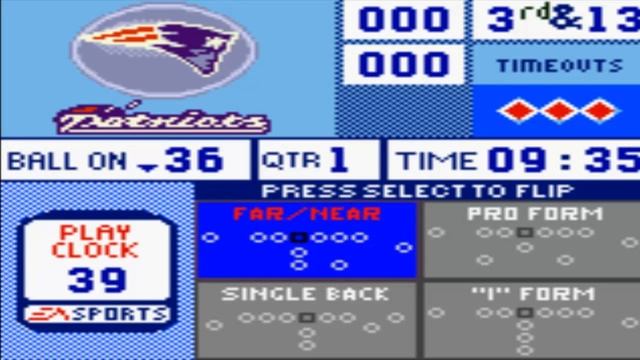 Madden NFL 2001 (Game Boy Color) w/ Gizmo смотреть онлайн