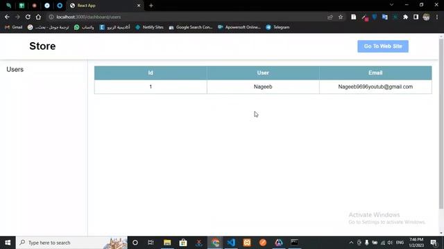 56 - المشروع الثالث: لوحة التحكم (الجذور الداخلية nested routes) || React Project 3 Dashboard Route смотреть онлайн