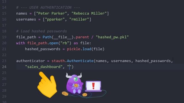 How to Add a User Authentication Service (Login Form) in Streamlit смотреть онлайн