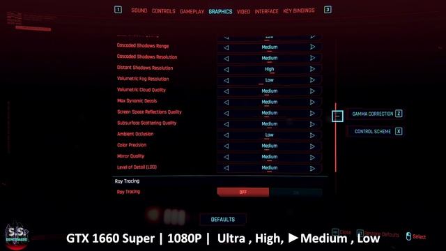 Cyberpunk 2077 : GTX 1660 Super + i5 9600K l 1080p - All Settings l смотреть онлайн