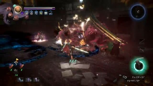 Nioh 2. Босс Палач.  DLC  Столица в огне