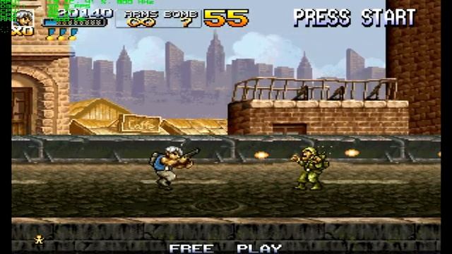 PCSX2-Metal Slug Anthology no AMD A6 6400K смотреть онлайн