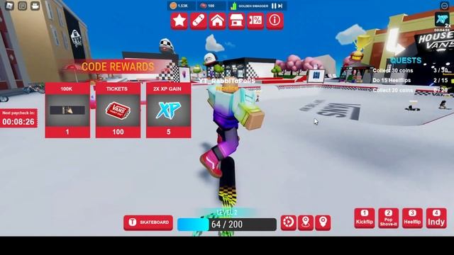 (2021 SEPTEMBER) ? Roblox Vans World Codes ? ALL *NEW* LIMITED CODES! смотреть онлайн