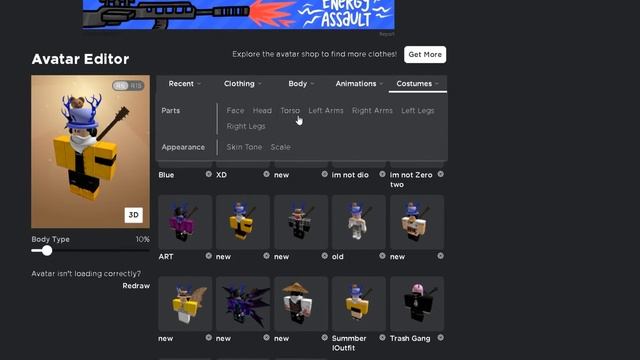ROBLOX|AVATAR ERROR?? смотреть онлайн