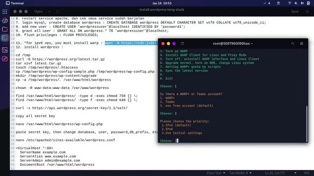 Install Wordpress + LAMP (Apache, MariaDB, PHP 8.0) on VPS | Ubuntu 20.04 смотреть онлайн