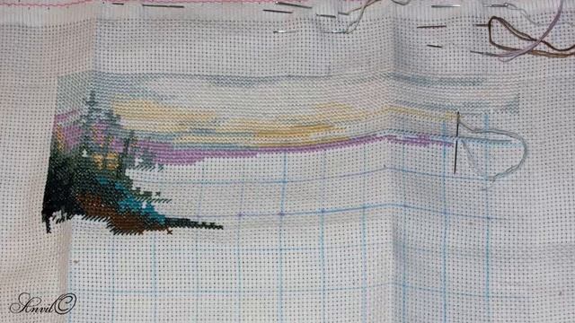 Совместный проект море: Таежная речка 8 неделя /Марина Ковалёва смотреть онлайн