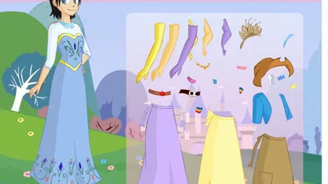 Игра: Девушки Эквестрии - Дисней Принцессы смотреть онлайн