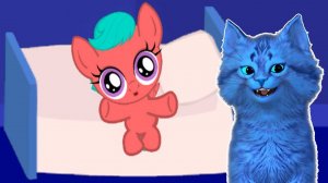 КОТЕНОК АЛЬБО И ДОМАШНЯЯ ПОНИ 🐱 Home pony  РАЗВИВАЮЩАЯ ИГРА #10