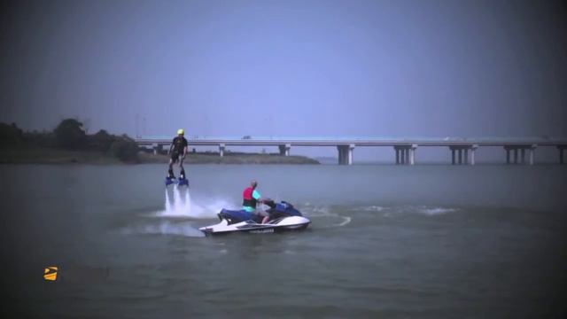 Hison new generation Jet fly board builds your sky walker dream смотреть онлайн