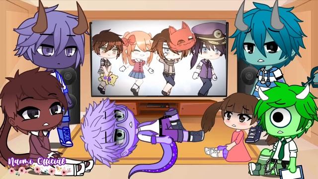 Monsters Inc. React To Afton Family Memes || Part 2 || || Fnaf || Gacha Club || Naomi Official xD | смотреть онлайн