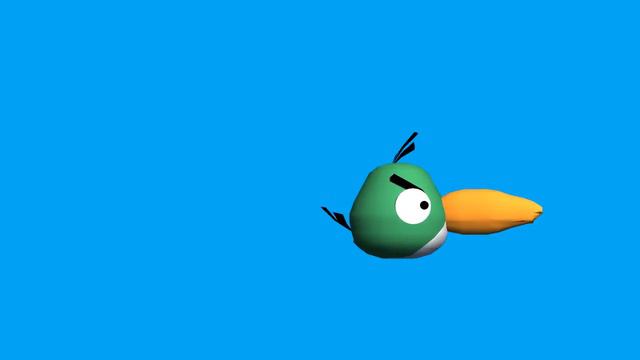 angry birds / green bird animation - "free Chroma Key Effects" смотреть онлайн