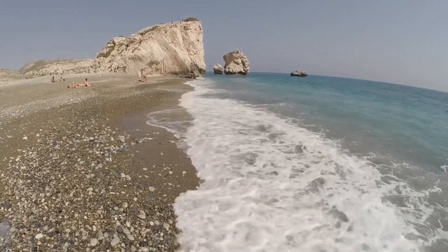 КИПР БУХТА АФРОДИТЫ и НИ КОГО ВОКРУГ. смотреть онлайн