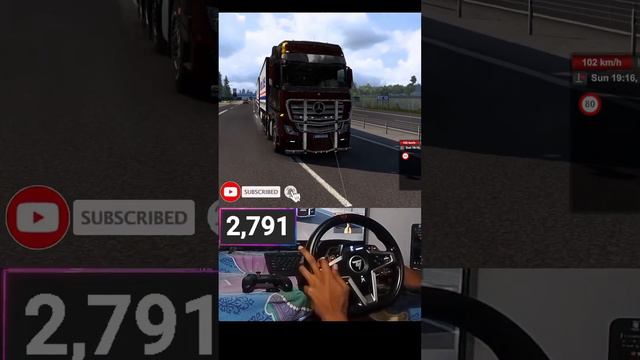 the slightest mistake can have fatal consequences - Euro Truck Simulator 2 смотреть онлайн