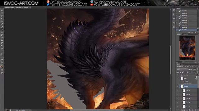 Alatreon - Monster Hunter Fan Art // Digital Painting no. 18 // Isvoc смотреть онлайн