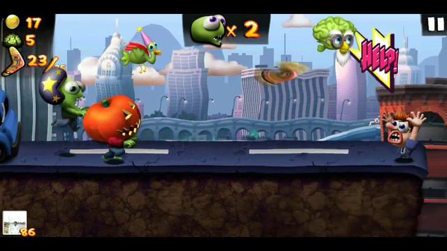 Zombie Tsunami  : Never Have More Than 5 Zombies And Score 8 *** 100% Work ***