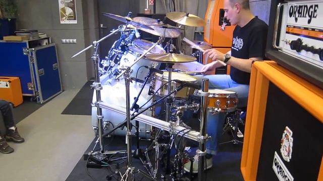 Drum Clinic by Kirill Shevando on the Barabanny Beat 2014 смотреть онлайн