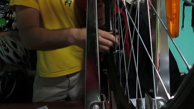 как правильно натягивать спицы, полное видео смотреть онлайн