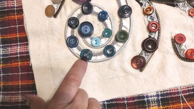 Панно из пуговиц. 2 часть #утилитарноерукоделие #рукоделие #панносвоимируками смотреть онлайн