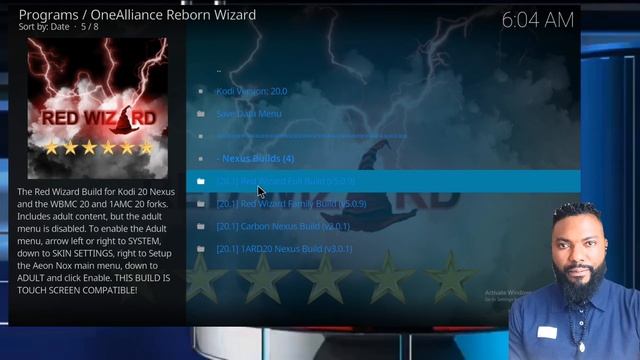 New Red Wizard Nexus 20 Kodi Build 2023 смотреть онлайн