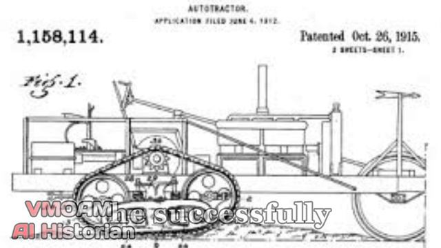 biography of Benjamin Holt tractor inventor and founder of giant Caterpillar using only AI voice смотреть онлайн