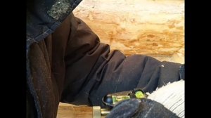 2. Как срубить сруб в русскую чашу. Выставляем Черту